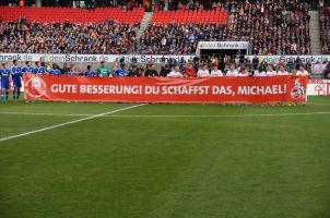 FC Koeln Genesungsbanner